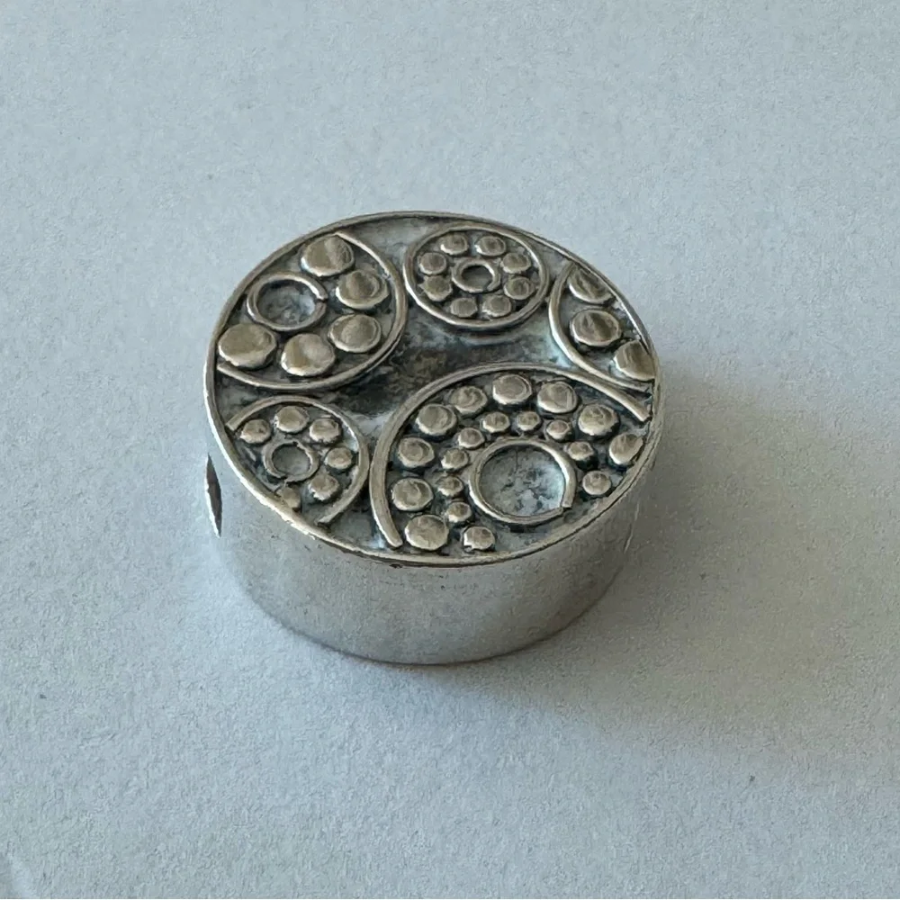 LORI BONN Sterling Silver Slide Charm For Bracelet - Picture 5 of 14